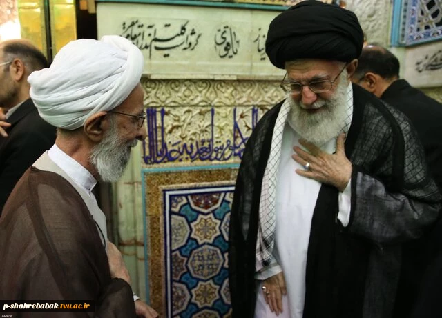 وفات آیت الله مصباح یزدی را تسلیت عرض می کنیم. 2